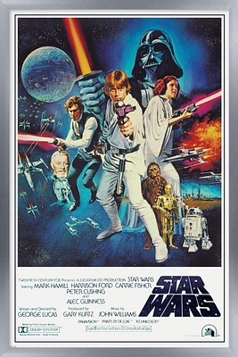 24X36 Star Wars: A New Hope - One Sheet Wall Poster, 24" x 36"