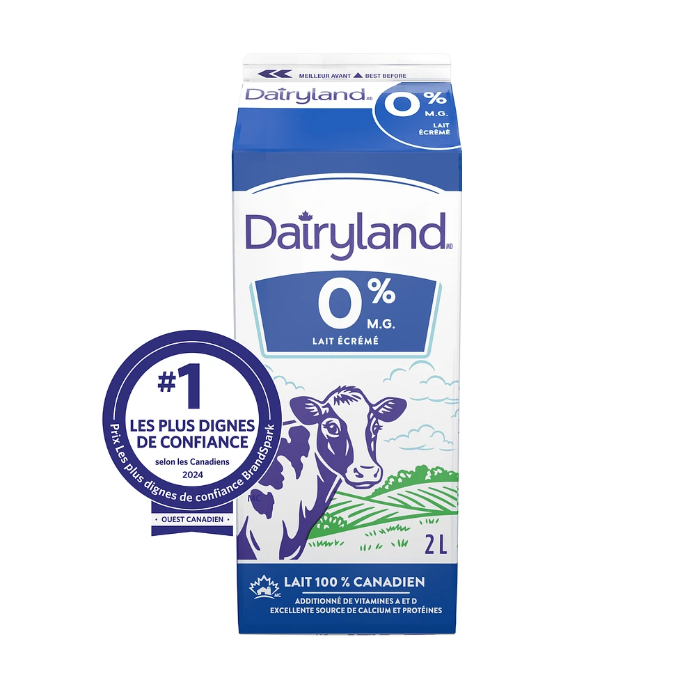 Dairyland Skim Milk, 2L