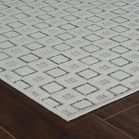 Rug Branch Maise Abstract Indoor Outdoor Area Rug, Cream Beige, Modern - Entryway, Hallway, Bathroom