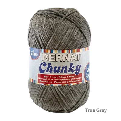 Bernat® Softee® Chunky™ Yarn, Acrylic #6 Super Bulky, 14oz/400g, 431 Yards, Economical size knitting yarn