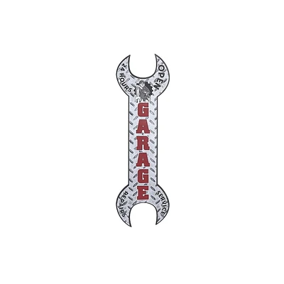 IH Casa Decor Metal Sign Garage Wrench