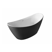 A&E Bain et Douche JODIE 67-BLK BAIN AUTOPORTANTE