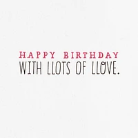 Hallmark Studio Ink Birthday Card