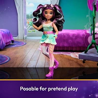 Unicorn Academy, Poupée Ava avec cheveux méchés, 7 accessoires et un accessoire de coiffure, 24 cm, poupées et licornes pour filles à partir de 4 ans