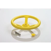 Creative Cedar Designs Steering Wheel Playset Accessory, Yellow