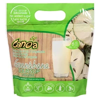 Canoa frozen soursop pulp, 6 x 90g