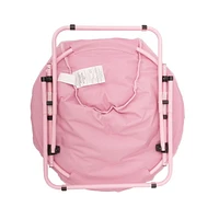 Enfants fauteuil lune en peluche Siège moelleux avec tissu multicolore en peluche