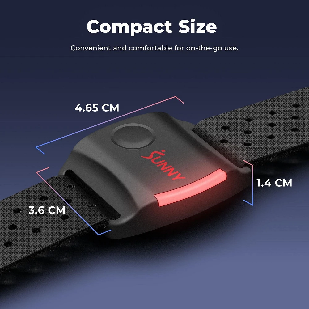 Sunny Health & Fitness Moniteur de Fréquence Cardiaque SunnyFit - HR200