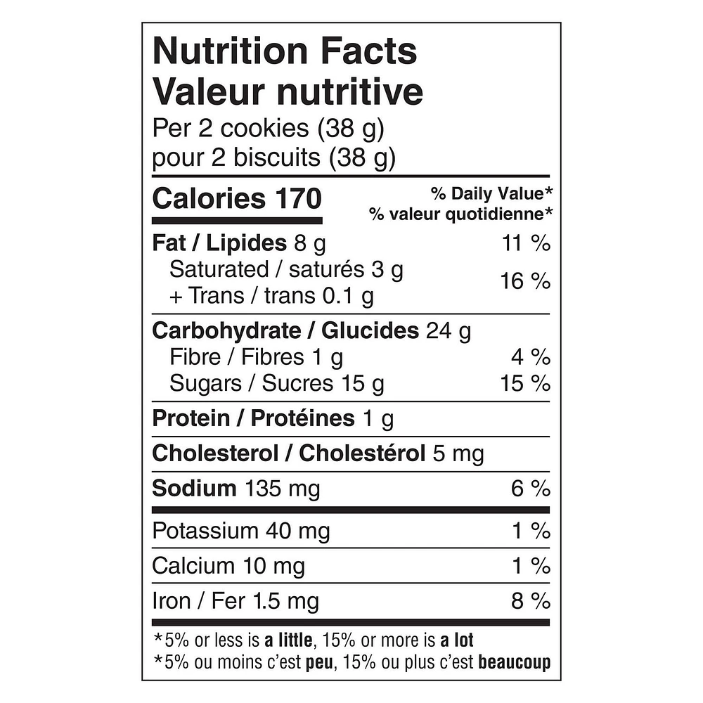 Pillsbury Chocolate Chip Cookie Dough, Ready to Bake, 454 g, 24 ct, 24 cookies, 454 g