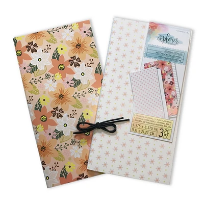 EXPLORER JOURNAL ENCART FLEUR TROPICALE