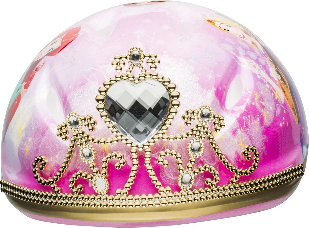 Disney Princess 3D Gold Tiara Child Bike Helmet
