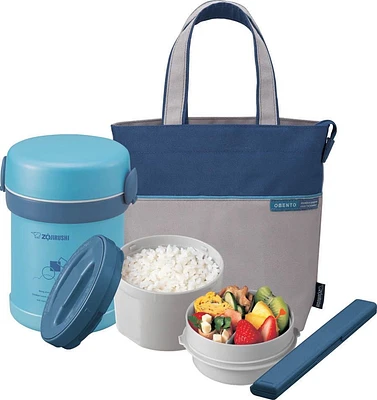 Zojirushi Ms. Bento 21 oz Stainless Lunch Jar, SL-MEE07