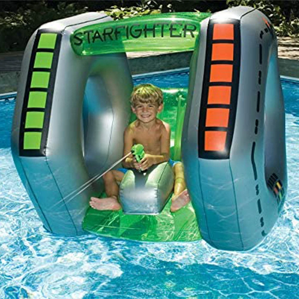 New Swimline 90753 Inflatable Swimming Pool Starfighter Super Squirter Float Toy