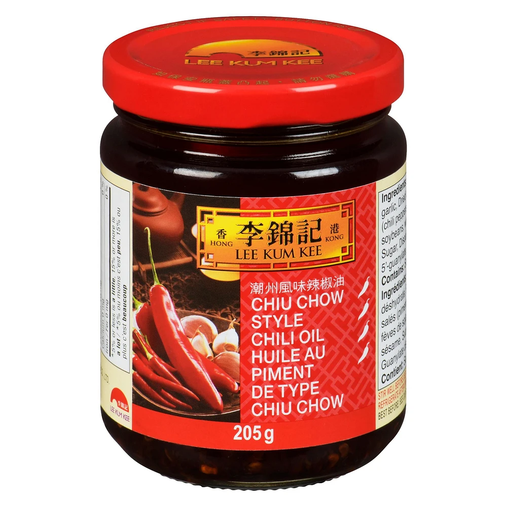 LKK CHIU CHOW STYLE CHILI OIL, 205g