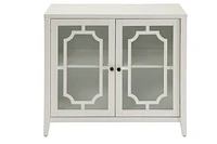 ACME Ceara Console Table in White