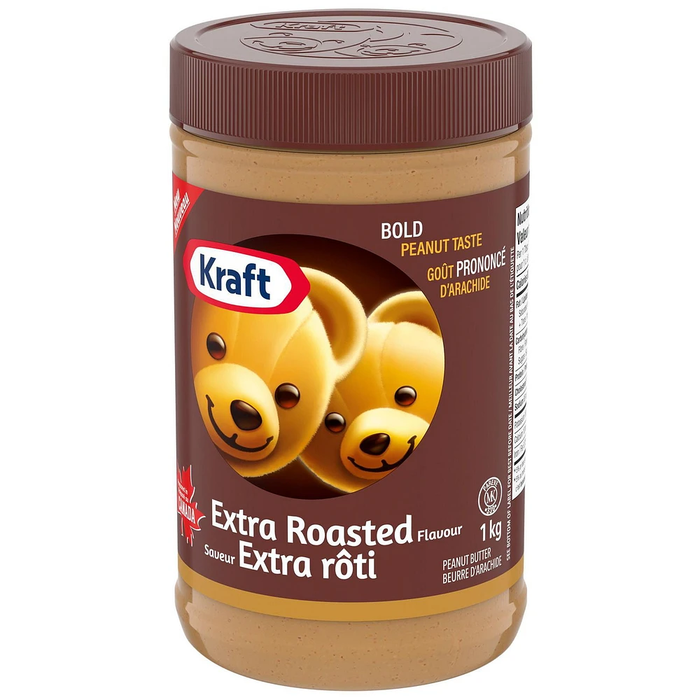 Kraft Extra Roasted Peanut Butter, 1kg, 1kg