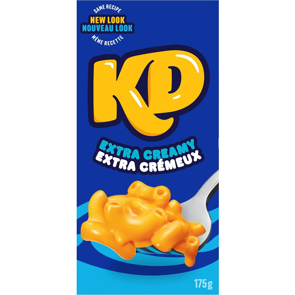 Kraft Dinner Extra Creamy Macaroni and Cheese Dinner, 175g Box, 175g