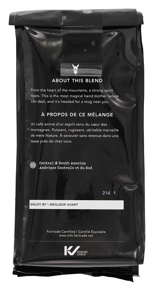 Kicking Horse Coffee - Grizzly Claw - Dark Roast - 284g Ground, 284 g - Ground Coffee