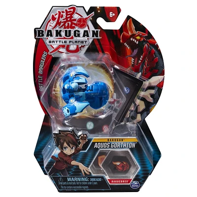 Bakugan, Aquos Gorthion, 2-inch Tall Collectible Transforming Creature, for Ages 6 and Up