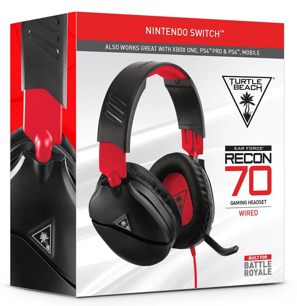 TURTLE BEACH® RECON 70 Gaming Headset for Nintendo Switch™, Nintendo Switch