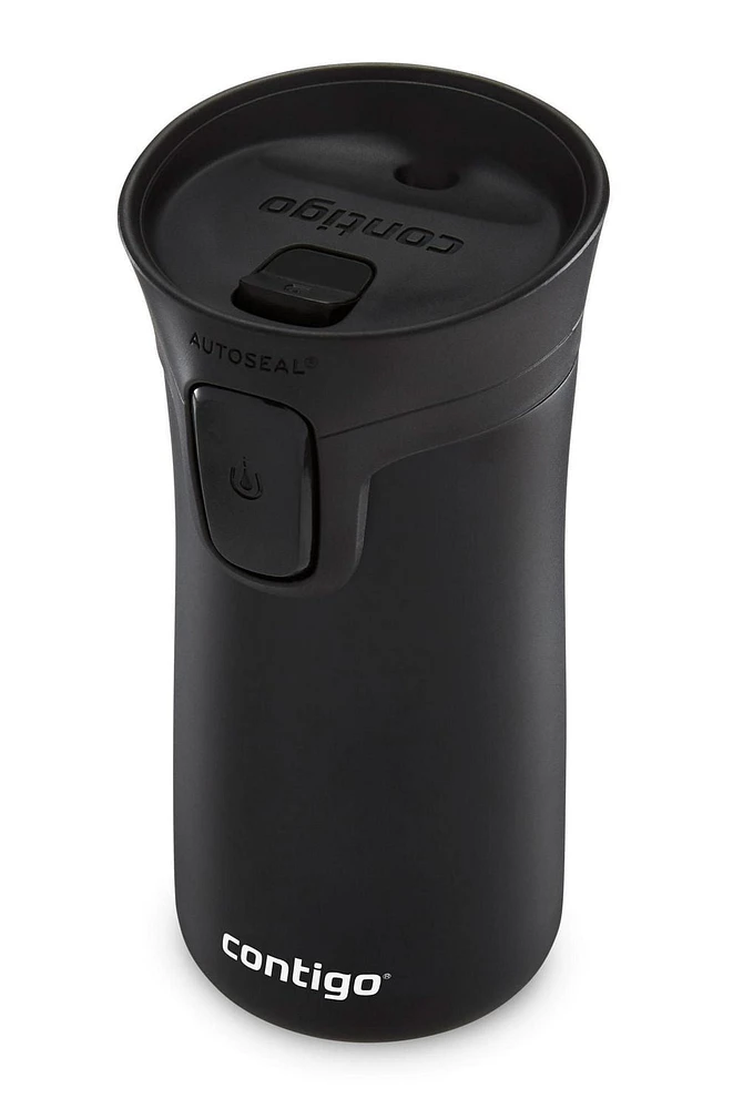 Contigo AUTOSEAL Premium Pinnacle Tasse de Voyage en Acier Inoxydable, 10 oz, Noir 10 oz, Sans BPA, 2121720