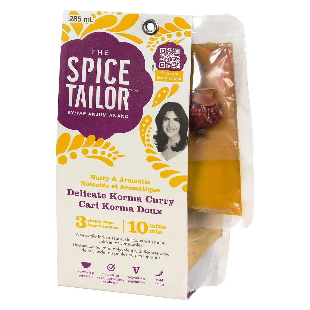DELICATE KORMA CURRY 285 ml, nutty & aromatic
