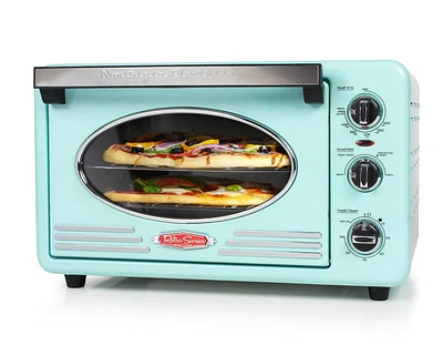 Nostalgia RTOV2AQ Retro 12-Slice Convection Toaster Oven