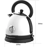 Frigidaire 1.8-litre Retro Stainless Steel Electric Kettle