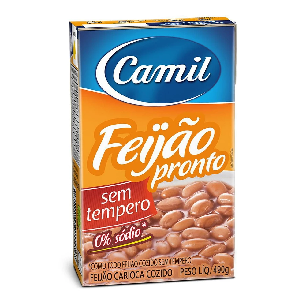 Camil Ready to Eat Pinto Beans, 490g