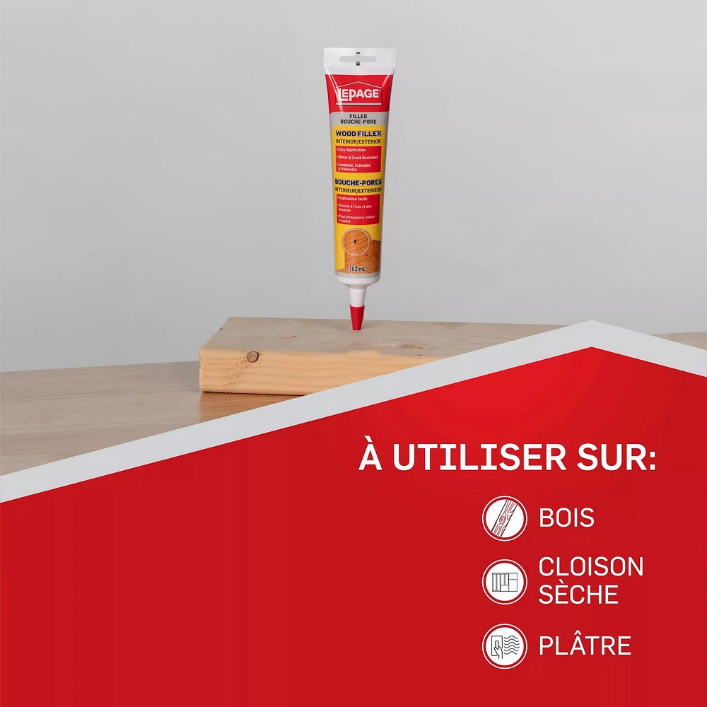 Bouche-pores LePage, 225ml Bouche-Pores Int/Ext