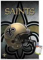 NFL New Orleans Saints - Helmet 16 Wall Poster