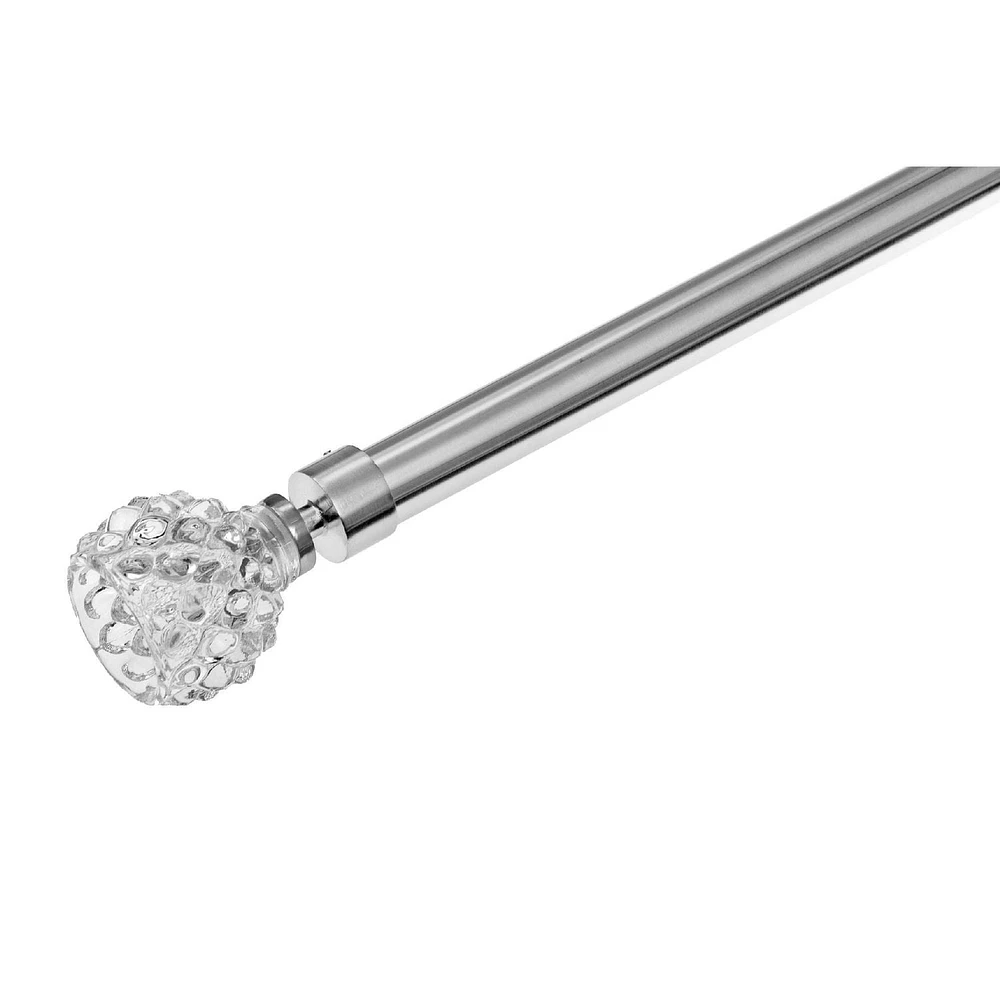 25/28Mm Drape Pole Set (Sigma - Nickel) (48-84)
