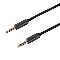 onn. 3 FT./0.9 m 3.5 mm AUX Cable, Durable, Braided