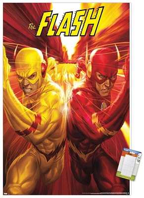 DC Comics - The Flash and The Reverse Flash - Race Wall Poster, 22.375" x 34"