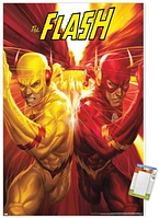 DC Comics - The Flash and The Reverse Flash - Race Wall Poster, 22.375" x 34"