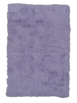 Tapis Nouveau Flokati 1400 gr de 5' x 8', Violet Pastel