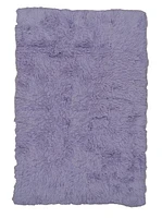 Tapis Nouveau Flokati 1400 gr de 5' x 8', Violet Pastel