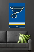 NHL St. Louis Blues - Logo 21 Wall Poster, 22.375" x 34"