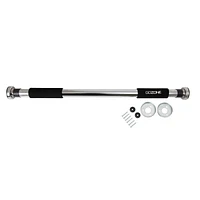 GoZone Pull-Up Bar – Silver/Black, Non-slip hand grips