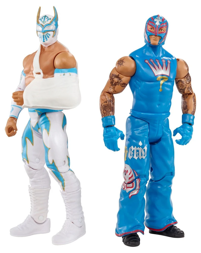 WWE Battle Pack Sin Cara vs. Rey Mysterio Action Figure, 2-Pack