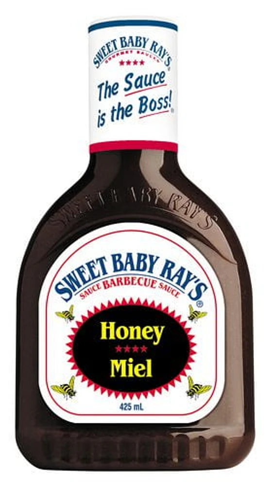 Sweet Baby Ray's BBQ Sauce Honey 425ml, SBR BBQ Sauce Honey 425ml