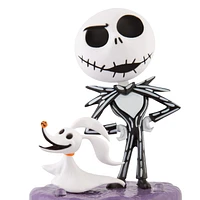 Tabletop Globe 4.5" Stylized Jack Skellington and Zero Disney