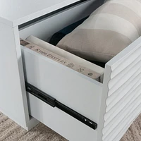 Sauder La Collection Morgan Main Table basse, Finition White, 434923
