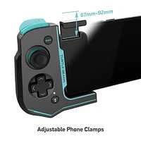 Turtle Beach® Atom – Noir/Cyan Mobile Game Controller Android 8.0+ Devices with Bluetooth® 4.2 or Later (FR)