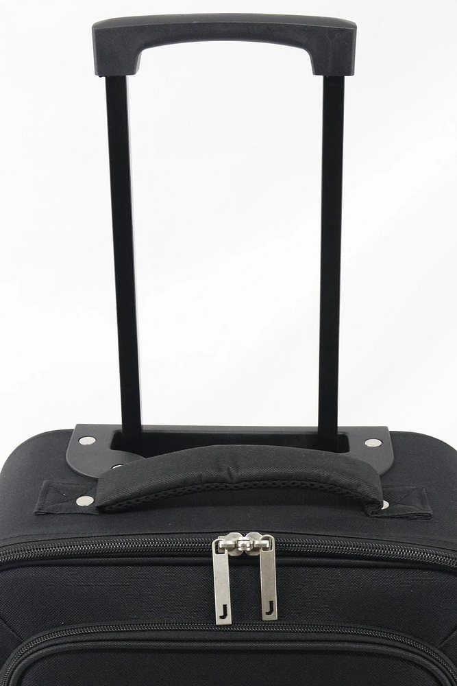 Valise de cabine Approuvée Jetstream, Bagage à main de 18" Valise de voyage à roulettes