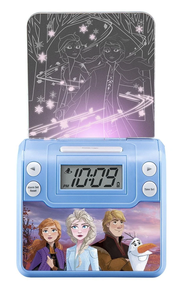 Frozen 2 Nightlight Alarm Clock with USB Charging Port.