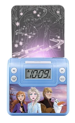 Frozen 2 Nightlight Alarm Clock with USB Charging Port.