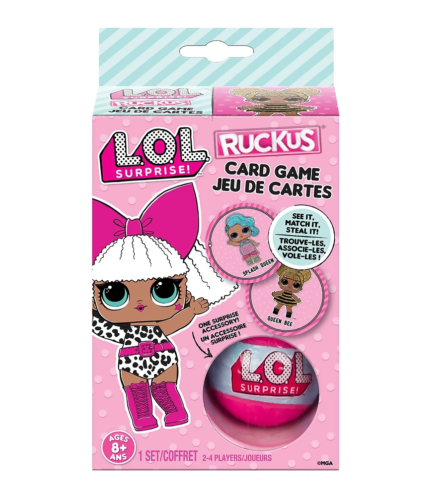 Cardinal Games L.O.L. Surprise! Ruckus Card Game with Accessory
