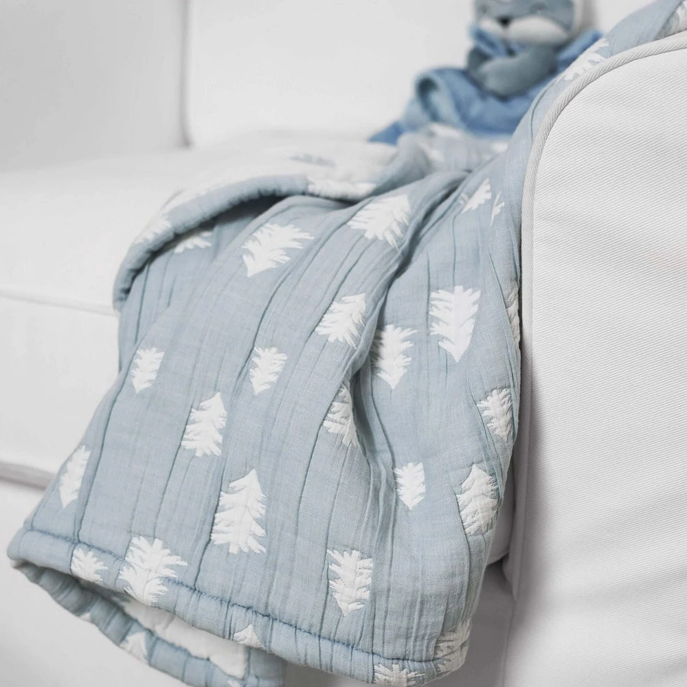 Modern Moments by Gerber Lot de 1 couvertures en gaze jacquard Taille 30" x 40"