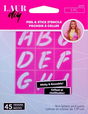 LaurDIY Adhesive Stencil Mini - Sweetie Pie